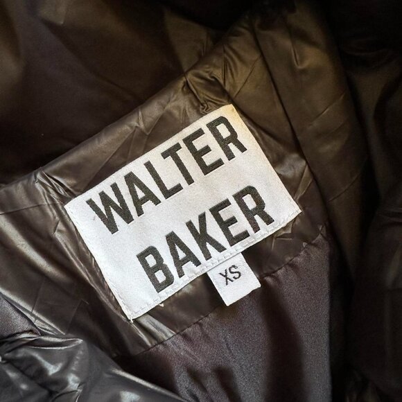 Walter Baker Genesis Oversized Puffer Jacket‎ Women XS Black Streetwear Designer - Picture 4 of 7